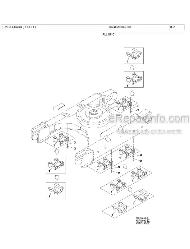 Photo 2 - Link-Belt 350X3 Parts Manual Excavator