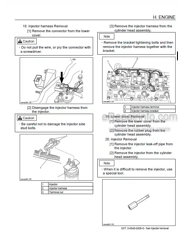 Photo 7 - Link-Belt 330LX Tier III Service Manual Excavator