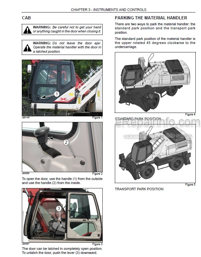 Photo 6 - Link-Belt 460LX Operators Manual Excavator