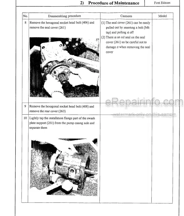 Photo 8 - Link-Belt 3900 Quantum Service Manual Excavator