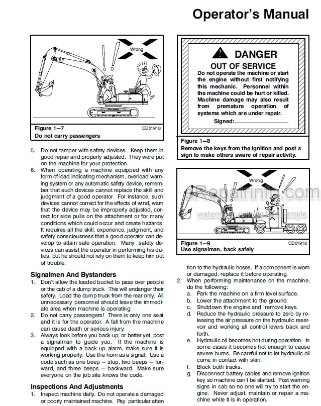 Photo 3 - Link-Belt 4300 Quantum Operators Manual Excavator