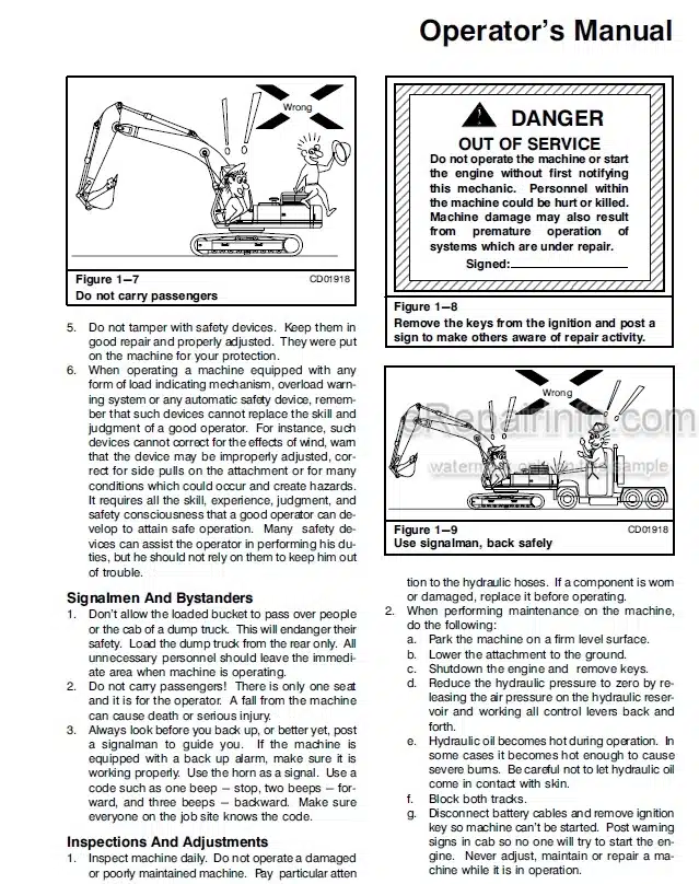 Photo 3 - Link-Belt 4300 Quantum Operators Manual Excavator