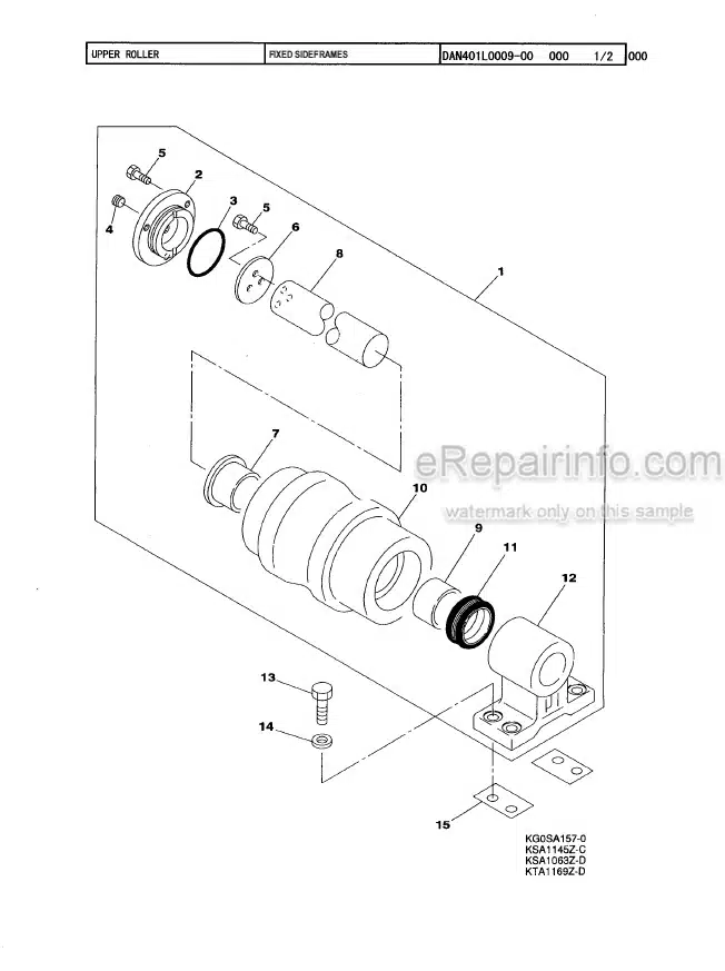 Photo 7 - Link-Belt 350X3 Parts Manual Excavator