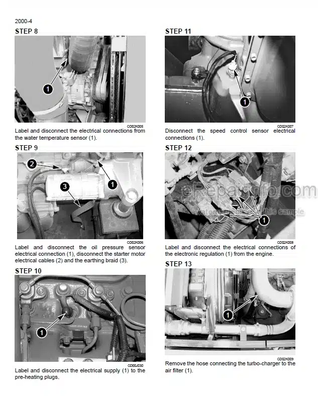 Photo 11 - Link-Belt 460LX Service Manual Excavator