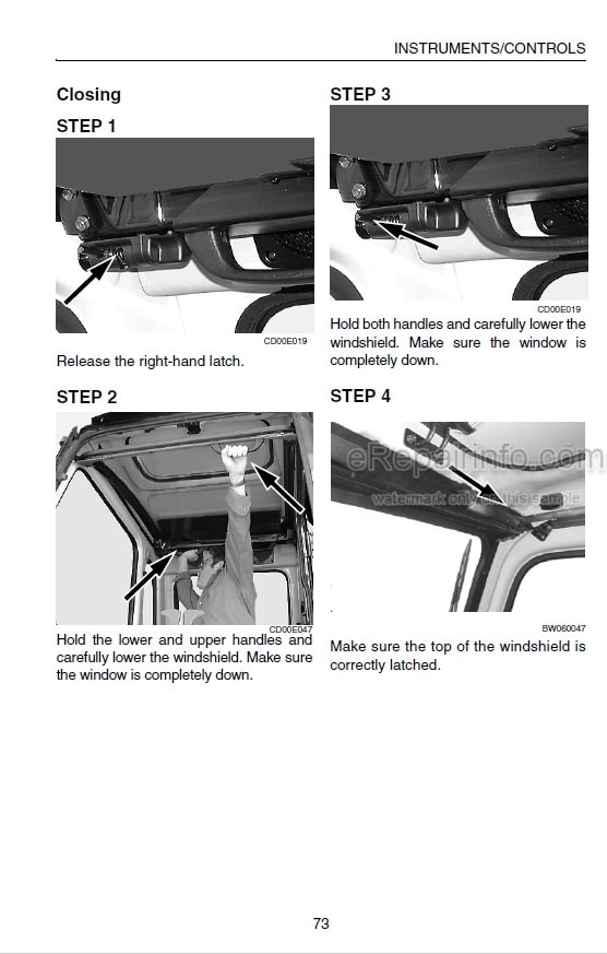 Photo 7 - Link-Belt 460LX Operators Manual Excavator