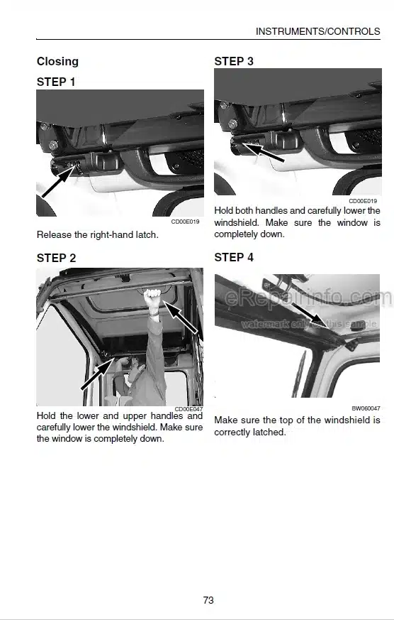 Photo 8 - Link-Belt 460LX Tier III Operators Manual Excavator