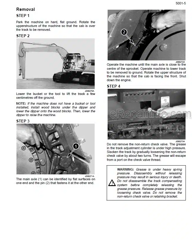 Photo 13 - Link-Belt 460LX Tier III Service Manual Excavator