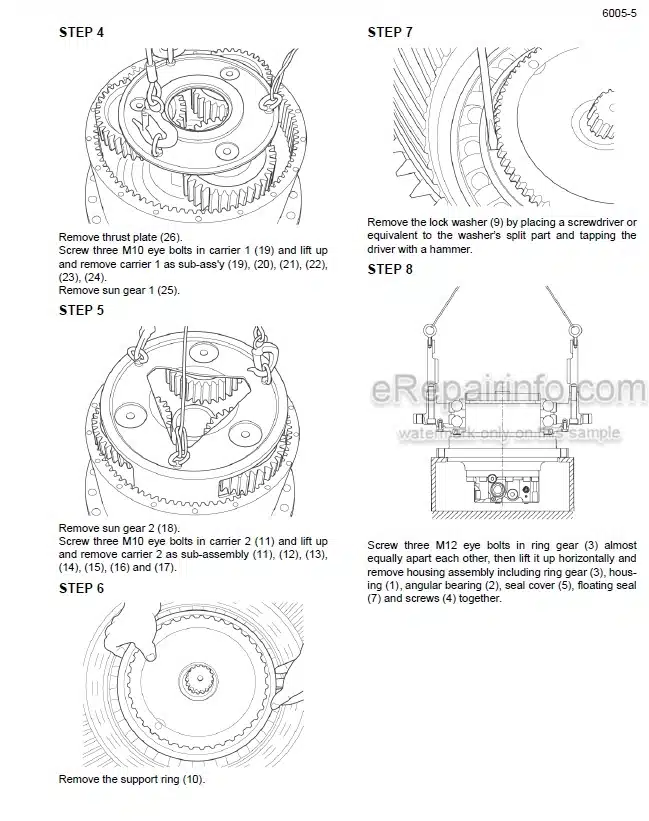 Photo 3 - Link-Belt 460LX Tier III Service Manual Excavator