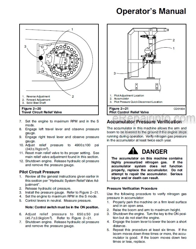 Photo 7 - Link-Belt 4300 Quantum Operators Manual Excavator