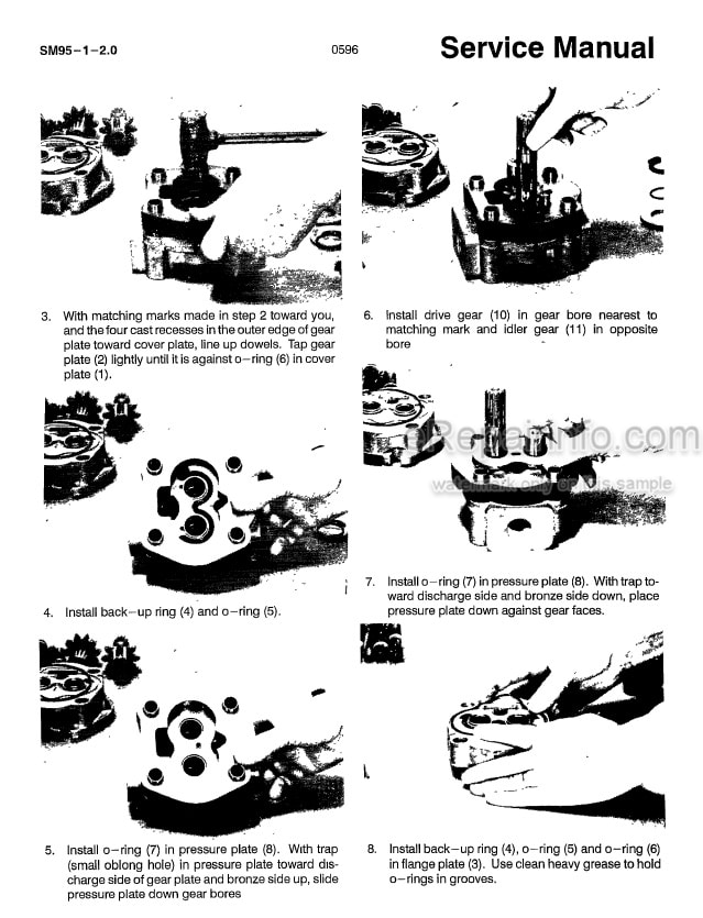 Photo 7 - Link-Belt 4300 Quantum Shop Manual Excavator