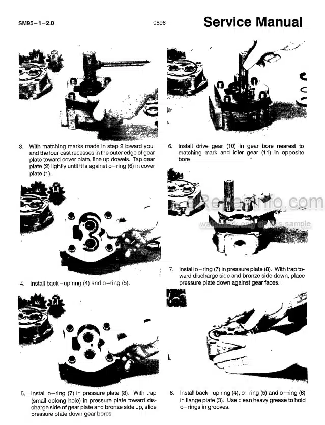 Photo 3 - Link-Belt 5800 Quantum Shop Manual Excavator