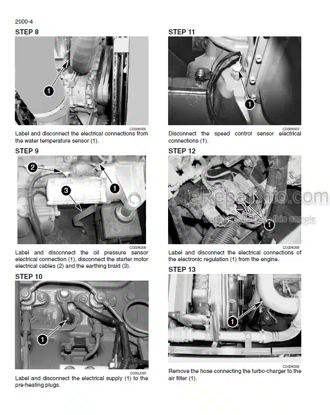 Photo 2 - Link-Belt 600LX Service Manual Material Handler