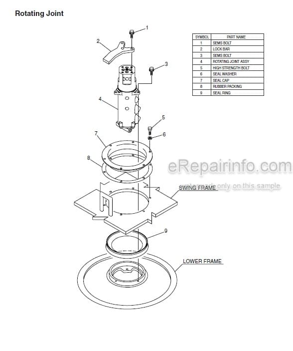 Photo 3 - Link-Belt 600LX Tier III Shop Manual Excavator