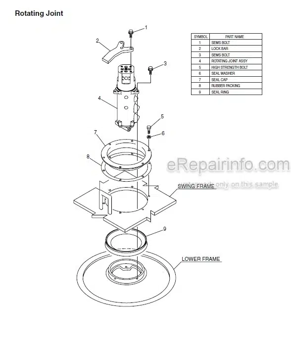 Photo 3 - Link-Belt 600LX Tier III Shop Manual Excavator