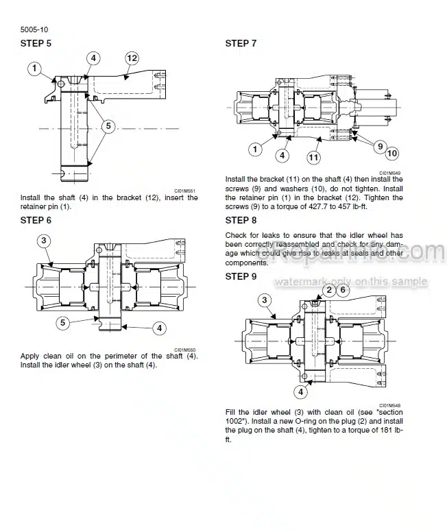 Photo 3 - Link-Belt 700LX Service Manual Excavator