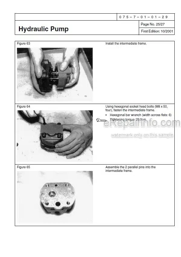 Photo 12 - Link-Belt 75 80 Spin Ace Shop Manual Excavator