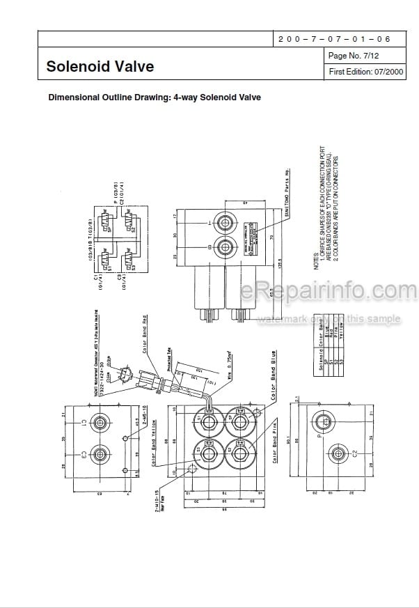 Photo 3 - Link-Belt 75 80 Spin Ace Shop Manual Excavator