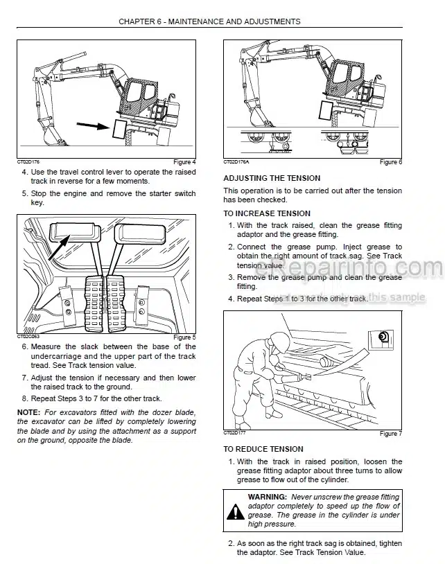 Photo 5 - Link-Belt 75 Spin Ace Tier III Operators Manual Excavator