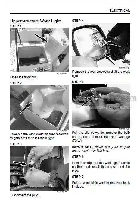 Photo 5 - Link-Belt 800LX Operators Manual Excavator