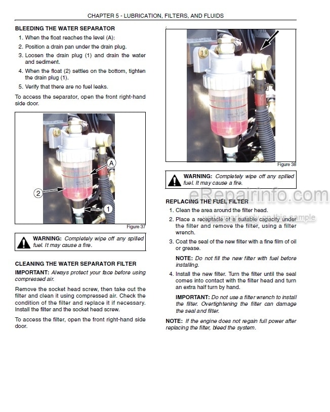 Photo 9 - Link-Belt 80 Spin Ace Tier III Operators Manual Excavator
