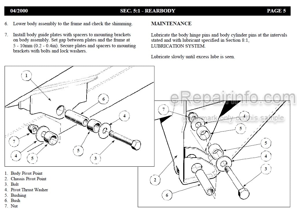 Photo 7 - Link-Belt 5800 Quantum Shop Manual Excavator