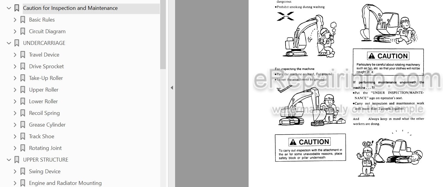 Photo 4 - Link-Belt LS1600 C Series II Shop Manual Excavator