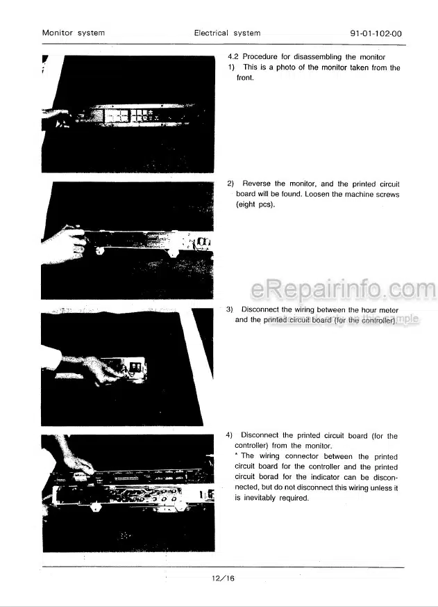 Photo 12 - Link-Belt LS2700CII Service Manual Excavator