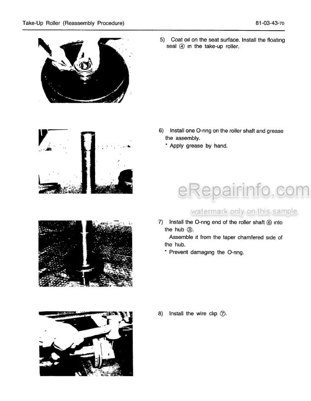 Photo 7 - Link-Belt LS2700CII Service Manual Excavator