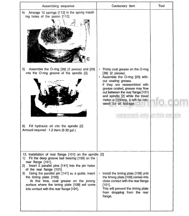 Photo 1 - Link-Belt LS3400CII Shop Manual Excavator