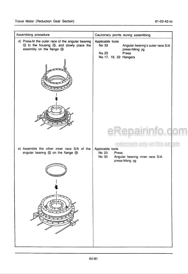 Photo 3 - Link-Belt LS4300 C Series II Shop Manual Excavator