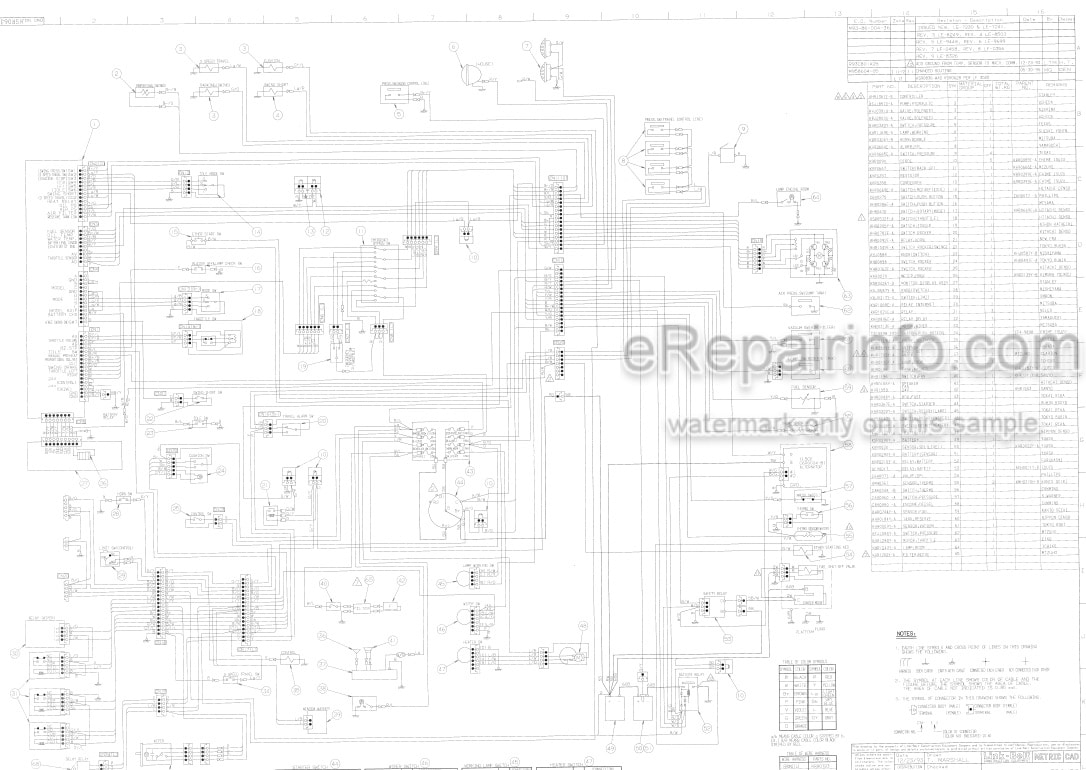 Photo 5 - Link-Belt LS4300 C Series II Shop Manual Excavator