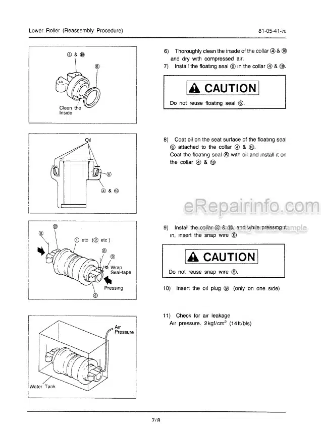 Photo 3 - Link-Belt LS5800 C Series II Shop Manual Excavator