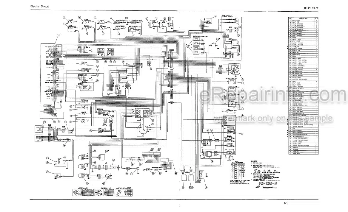 Photo 5 - Link-Belt LS5800 C Series II Shop Manual Excavator