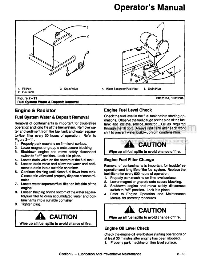 Photo 1 - Link-Belt LS6000SL C Series II Operators Manual Material Handler