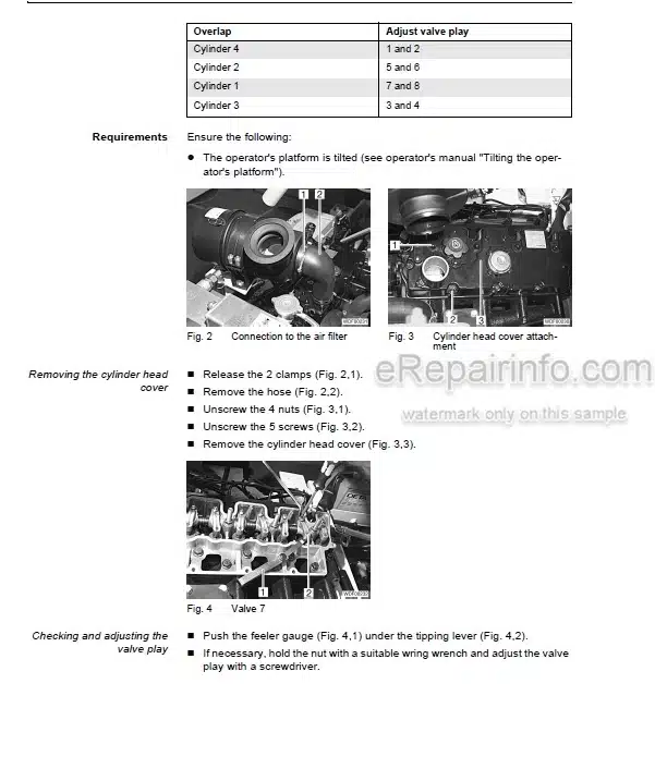 Photo 6 - Weidemann 2070 CX50 2070 CX80 Repair Manual Wheel Loader