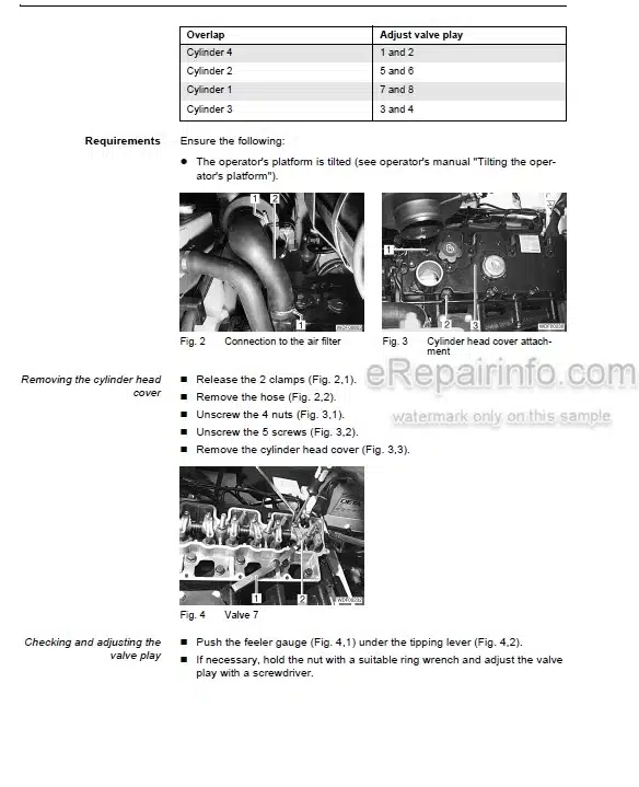 Photo 3 - Weidemann 2070 CX50 2070 CX80 Repair Manual Wheel Loader