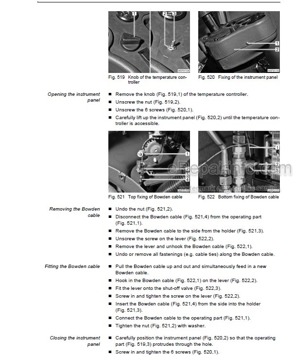 Photo 1 - Weidemann 3070 CX60 3070 CX80 Repair Manual Wheel Loader