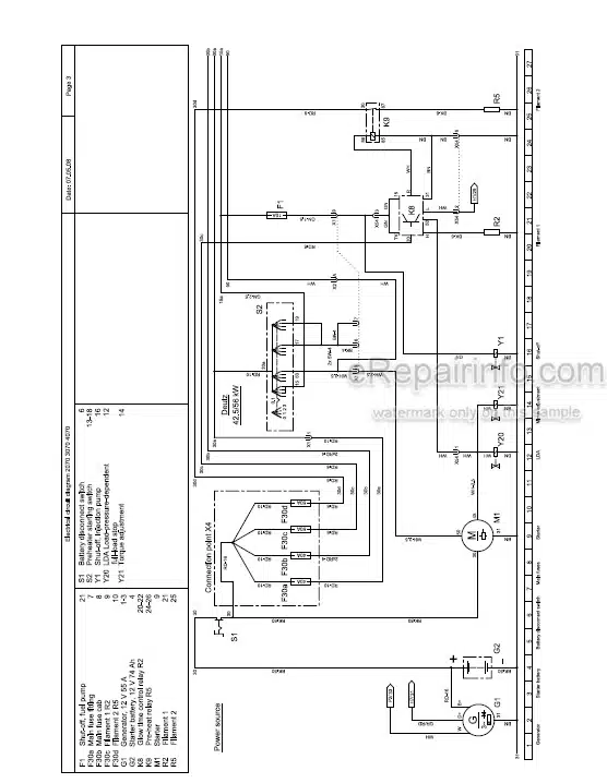 Photo 4 - Weidemann 4070 CX80 4070 CX100 Repair Manual Wheel Loader
