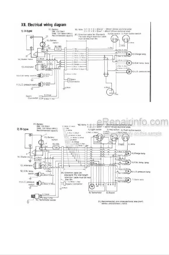 Photo 4 - Yanmar 1GM 2GM 3GMD 3HM Operation Manual Diesel Engine