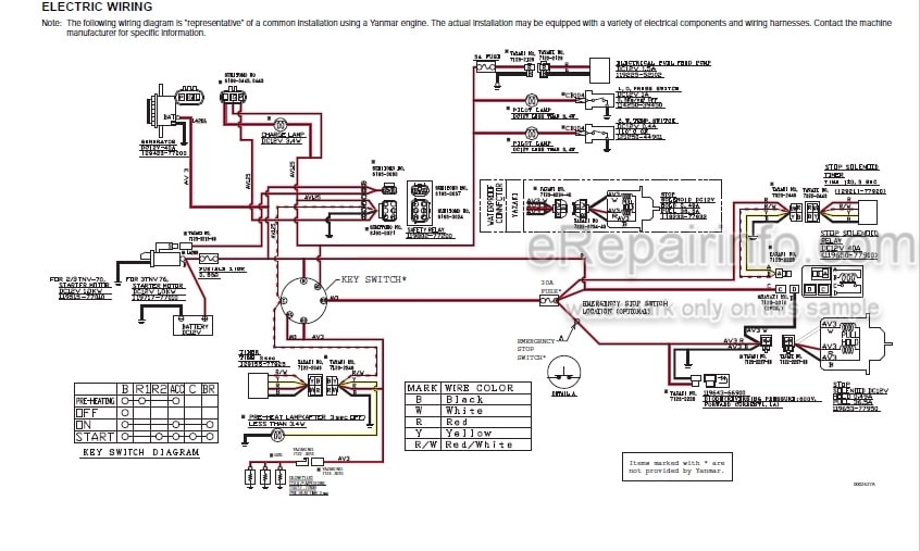 Photo 4 - Yanmar 2TNV70 3TNV70 3TNV76 Service Manual Industrial Engine