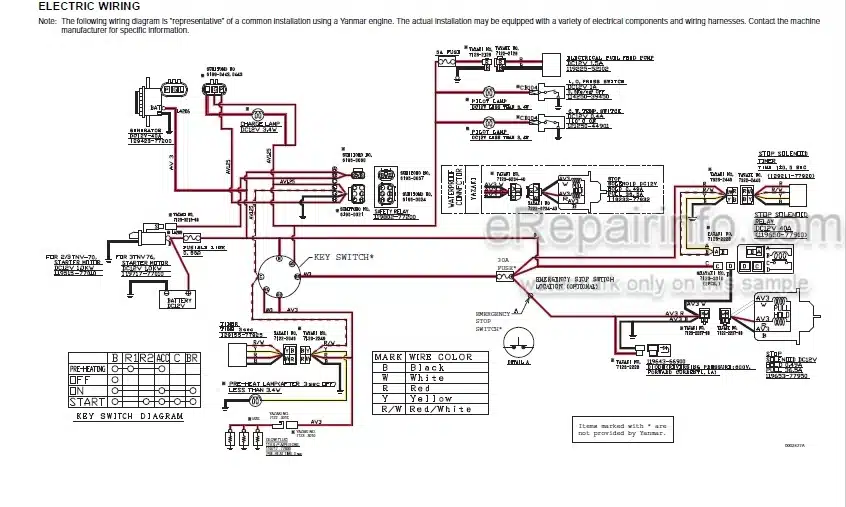 Photo 4 - Yanmar 2TNV70 3TNV70 3TNV76 Service Manual Industrial Engine