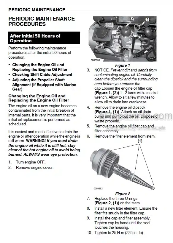 Photo 3 - Yanmar 4BY-150 4BY-150Z 4BY-180 4BY-180Z 6BY-220 6BY-220Z 6BY-260 6BY-260Z Operation Manual Marine Diesel Engine 0ABY0–G00101