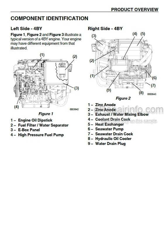 Photo 6 - Yanmar 4CHL-N 4CHL-TN 6CHL-N 6CHL-TN 6CHL-HTN Operation Manual Marine Auxiliary Engine