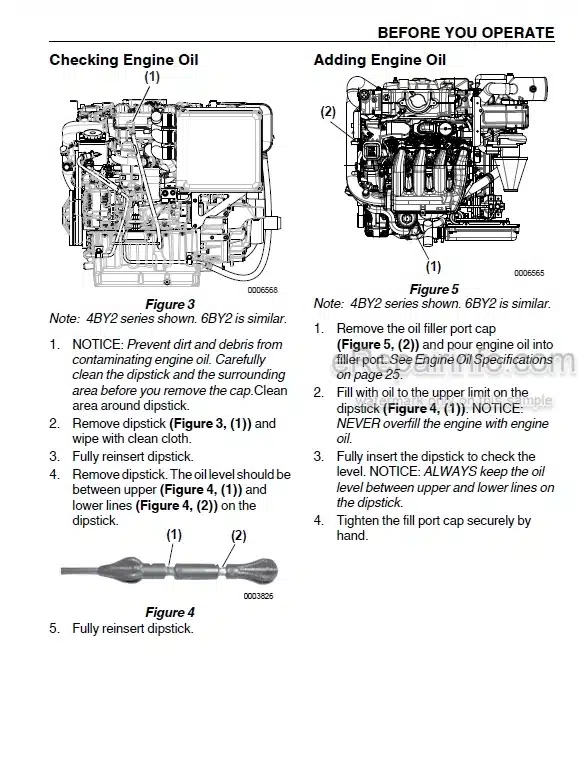 Photo 7 - Yanmar 2TNE98 3TNE68 3TNE74 3TNE78A 3TNE82A 3TNE84 3TNE88 4TNE84 4TNE88 3TNE84T 4TNE84T Operation Manual Diesel Engine