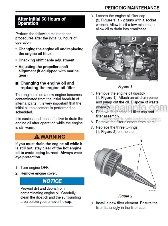 Photo 1 - Yanmar 4BY3-150 4BY3-150Z 4BY3-180 4BY3-180Z 6BY3-220 6BY3-220Z 6BY3-260 6BY3-260Z Operation Manual Marine Diesel Engine