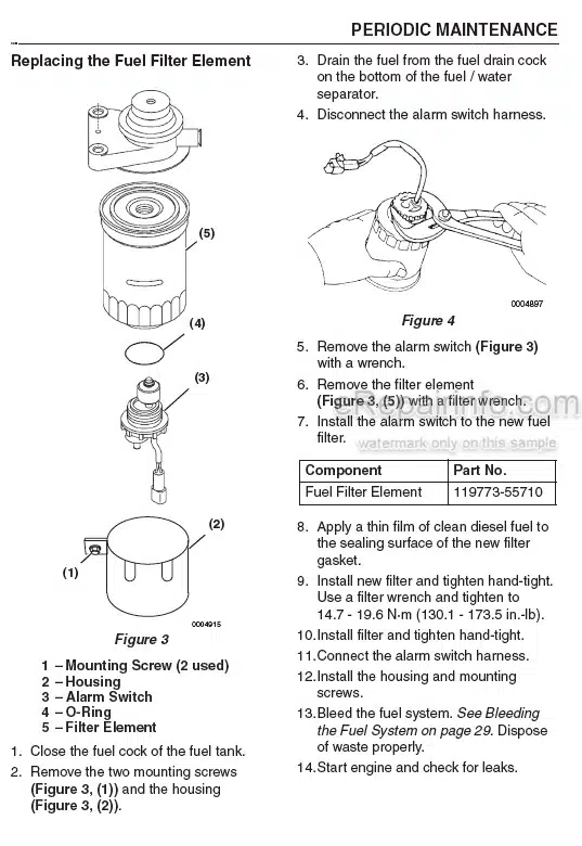 Photo 6 - Yanmar 6LY2-STE Operation Manual Diesel Engine