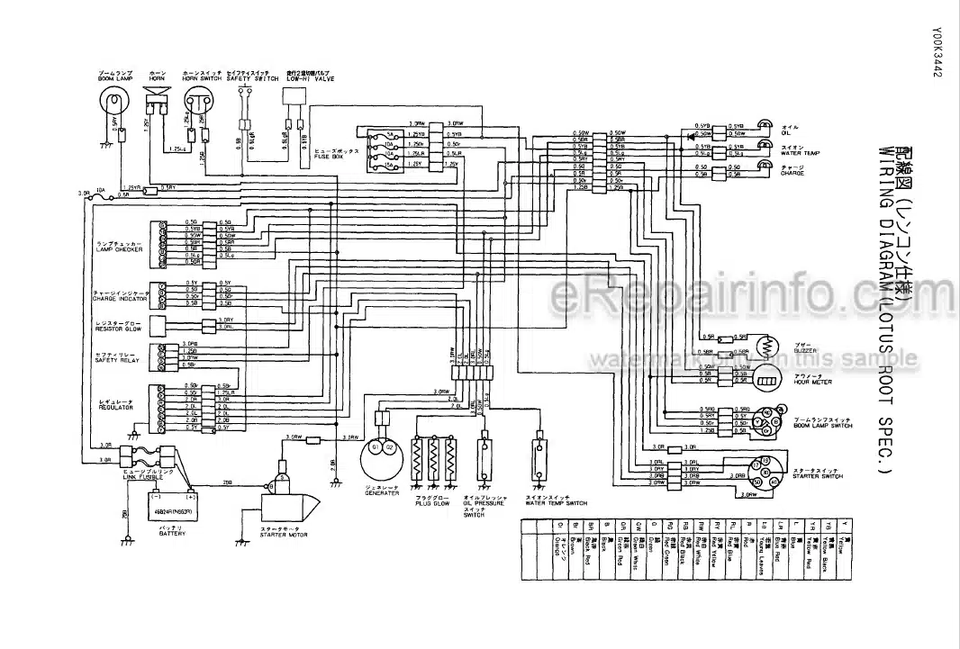 Photo 3 - Yanmar B12-2B B17-2B Parts Catalog Excavator