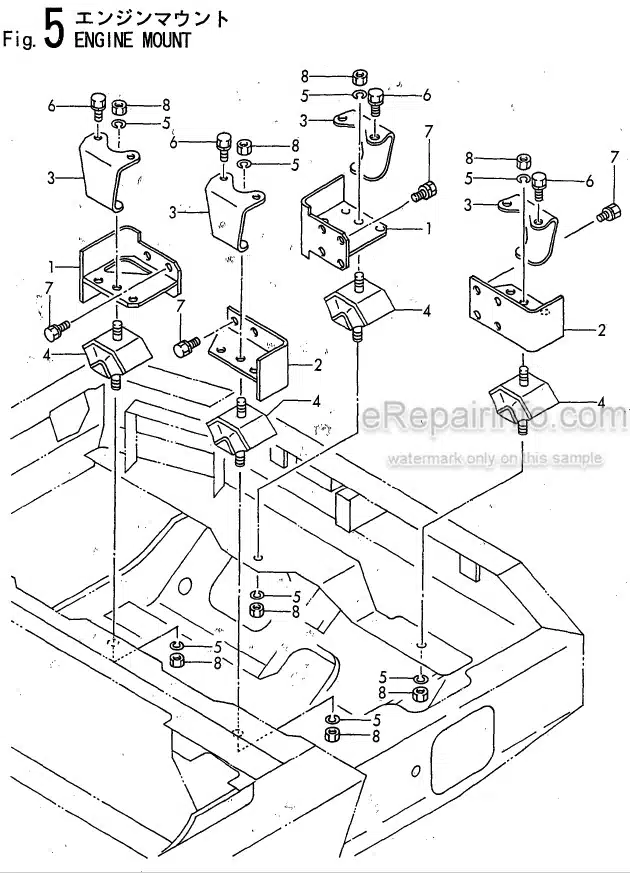 Photo 6 - Yanmar B17-2 Parts Catalog Excavator