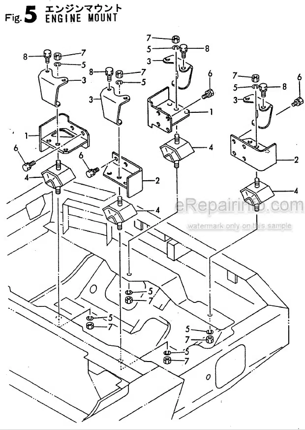 Photo 1 - Yanmar B17-2 Parts Catalog Excavator