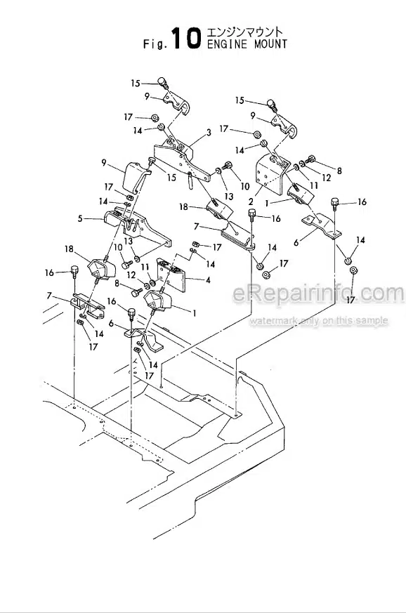 Photo 6 - Yanmar B22-2B Parts Catalog Excavator